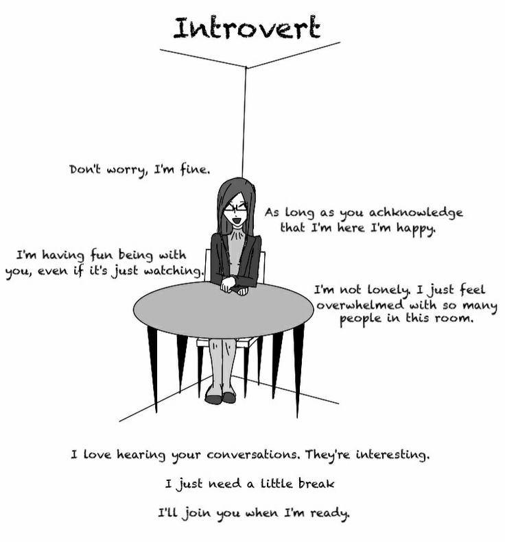 An Introvert Sitting